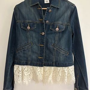 CAbi Denim Jacket; Size Small